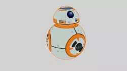 BB8 Animation 3D model