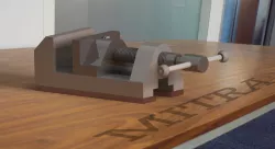 Bench vice assembly