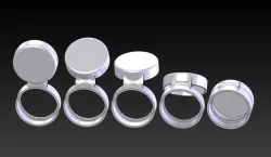 Butterfly Hinge Closure / Cap