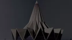 Church of Saint Antonio Low-poly  3D model