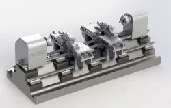 cnc machine of fiber-reinforced concrete
