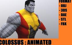 Colossus Low-poly  3D model