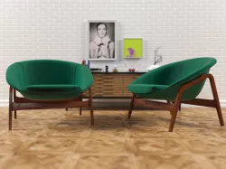 Columbus armchair  3D model
