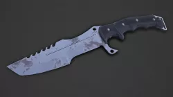 Combat Knife Low-poly  3D model