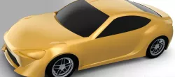 Creo Parametric Toyota 86 Car Model