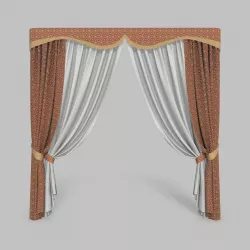 Curtains 3 3d model 3D model