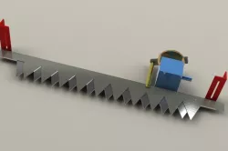 Cutting Mechanism of Harvesting Machine