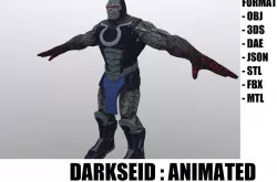 Darkseid  Low-poly  3D model