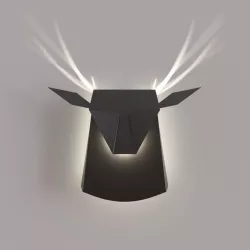 deer head light 3D model