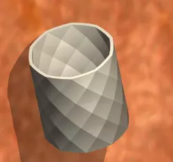 Diamond impression
