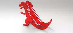 dinosaur cd holder