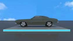 Dodge Car 3D model