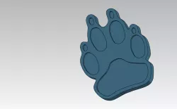 dog footprint