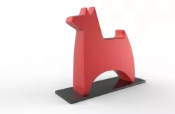 Dog Sculpture 3D model