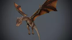 Dragon-Maya-Animation Low-poly  3D model