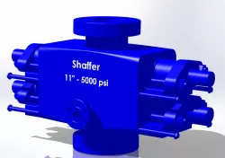 Duoble ram bop 11"-5m lxt model flanged