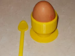 Egg Cup and Spoon