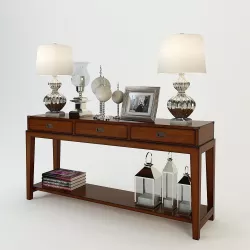 Eichholtz Military Console Table 3D model