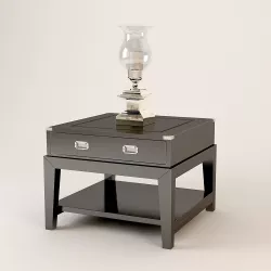 Eichholtz Side Table Military 3D model