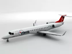 Embraer ERJ 145 - Northwest Airlines Low-poly  3D model