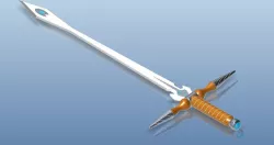 Fantasy Rune sword 3D model