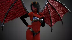 Female Demon - Succubus 3D model
