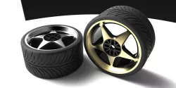 Ferrari Wheel Assembly