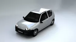 fiat 600 seicento 3D model