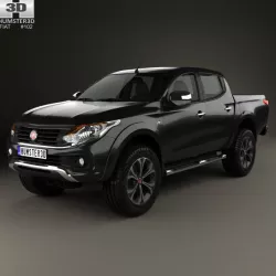 Fiat Fullback Double Cab 2016 3D model