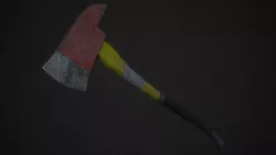 Fire Axe Low-poly  3D model