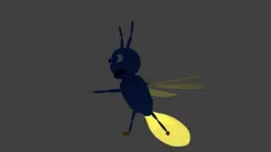 Firefly Low-poly  3D model