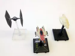 Flight base and Spaceship for tabletop combat game
