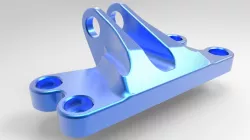 GE jet engine bracket