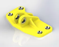 GE jet engine bracket