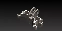 GE jet engine bracket challenge New Design - V3