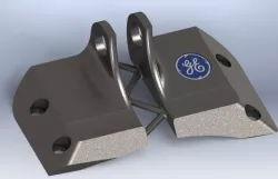GE jet engine bracket