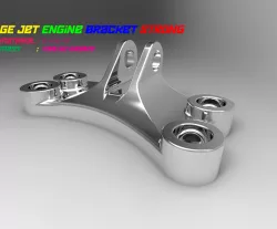 GE Jet Engine Bracket Strong