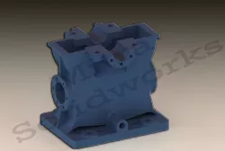 Gear box case