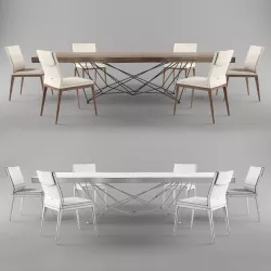 Gordon Deep Wood Sofia chair 3D model