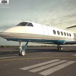 Gulfstream V 3D model