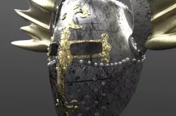 Helmet teutonic knight 