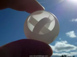 Hole Thru a Hole in a Hole