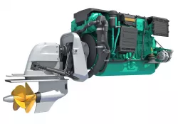 Inboard Outboard Drive Engine 3D model