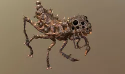 Insect monster Low-poly  3D model