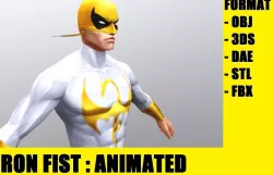 Ironfist Low-poly  3D model
