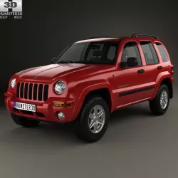 Jeep Cherokee KJ 2002 3D model