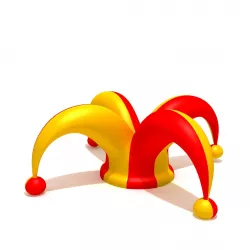 Jester hat 3D model