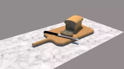 kesme tahtasi 3D model
