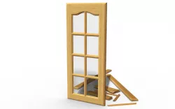 Kitchen Cabinet Glass Door