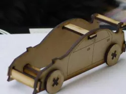 Laser Cut Sports Car